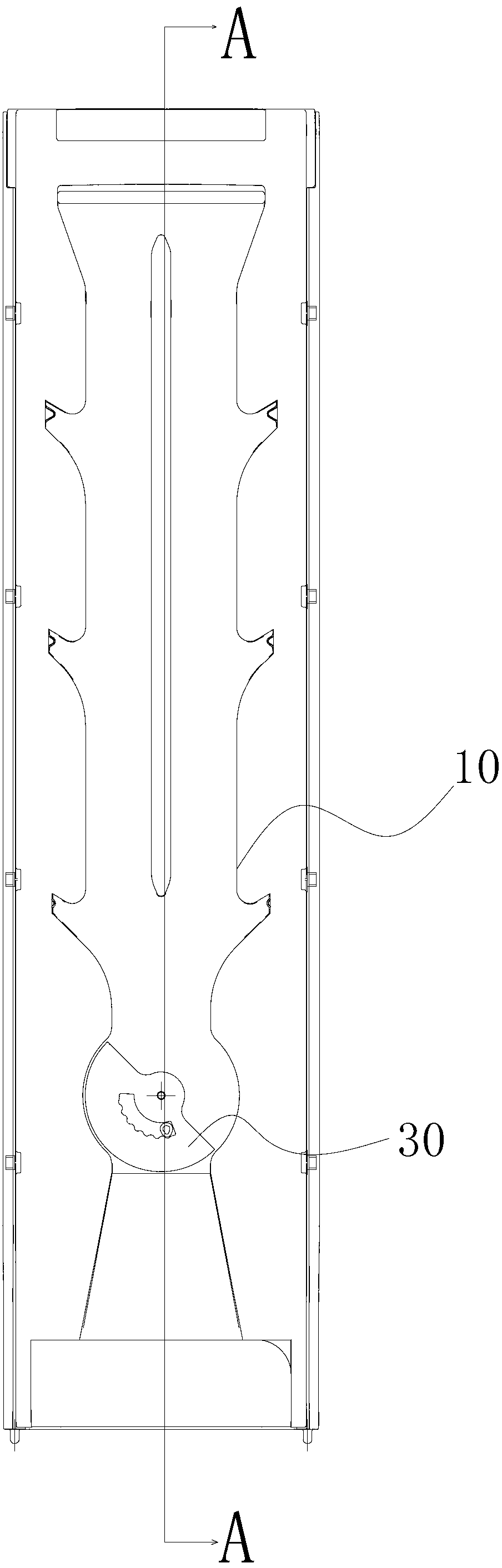 Air duct assembly used for refrigerator and refrigerator provided with same