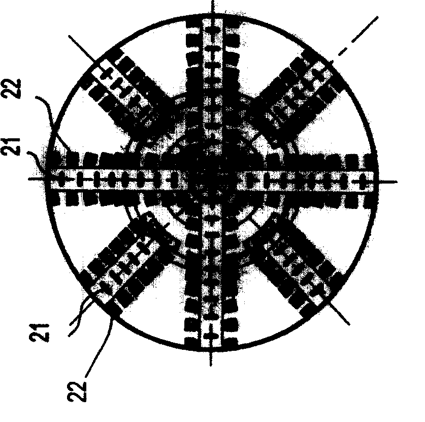 Combined balance shield machine