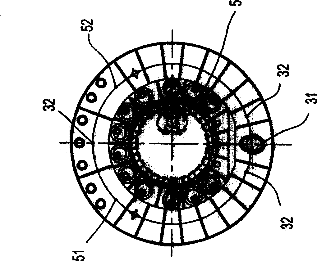 Combined balance shield machine