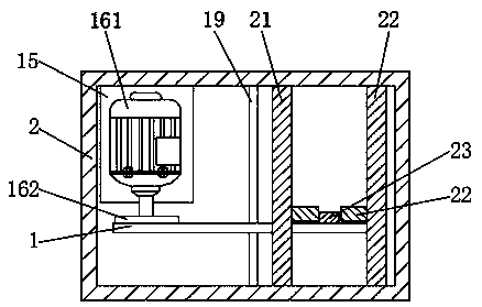 Machine for treat and drying feces of chicken and duck