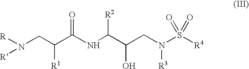 Α- and β-amino acid hydroxyethylamino sulfonamides useful as retroviral protease inhibitors