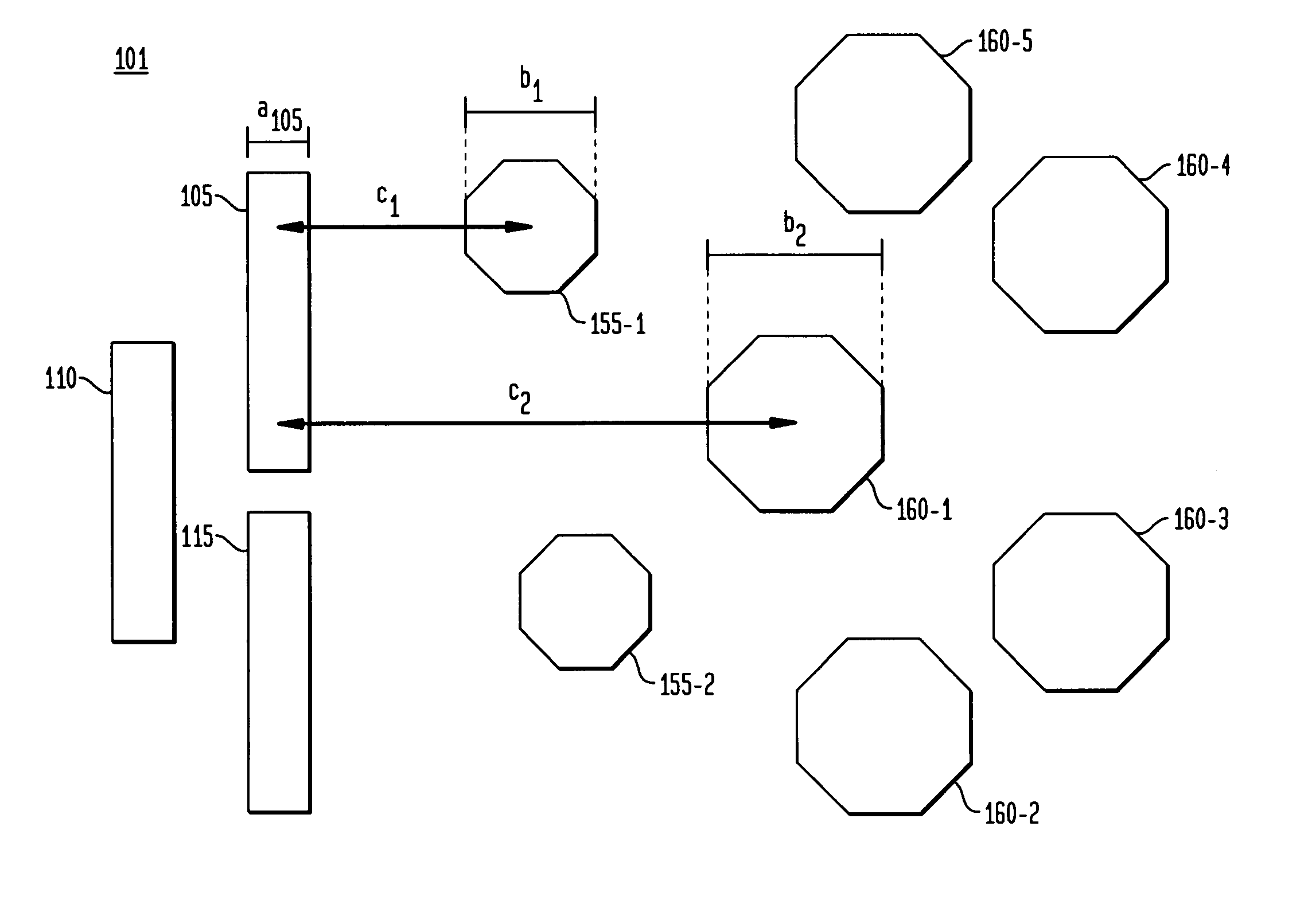 Structure and method for placement, sizing and shaping of dummy structures