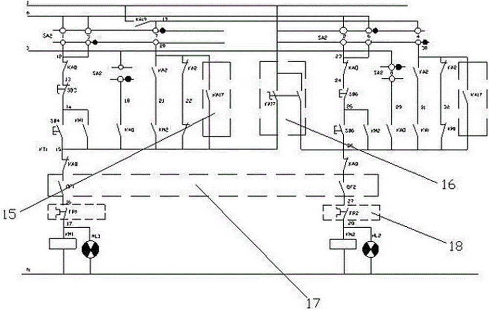 Anti-jump milling operation method of coal mill lubricating station double-pump operation