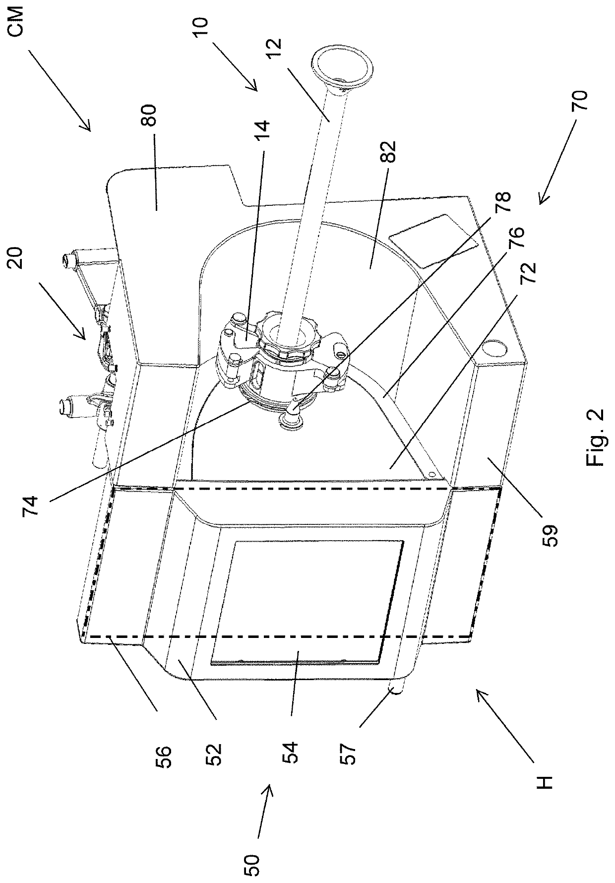 Clipping Machine with Secured Access to the Clipping Region