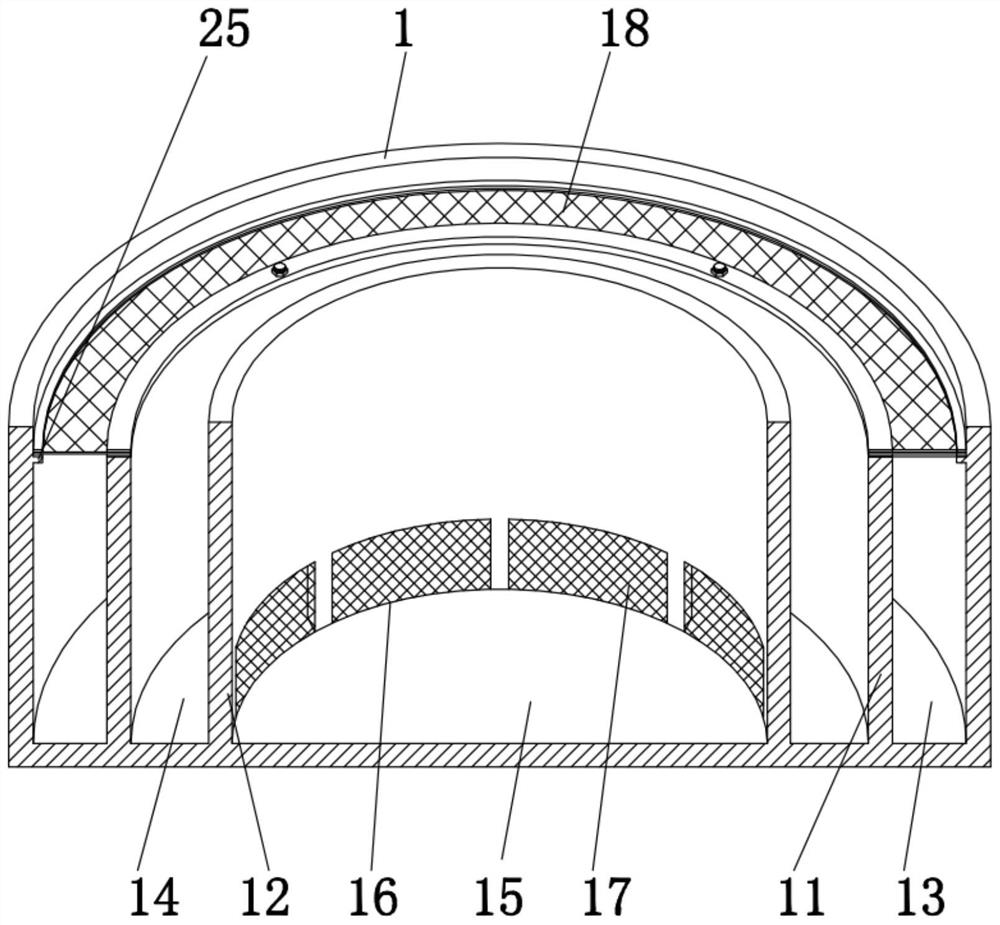 Oil-removing and slag-skimming device for sewage treatment