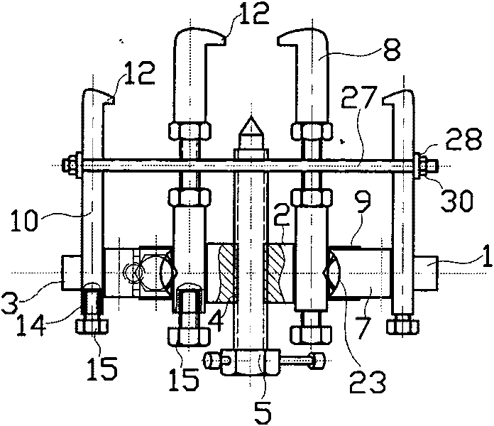 Adjustable combined detacher