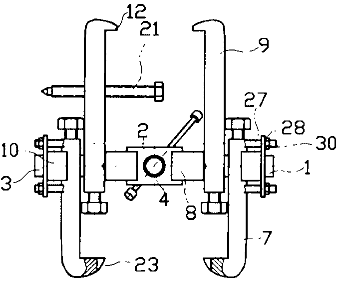 Adjustable combined detacher