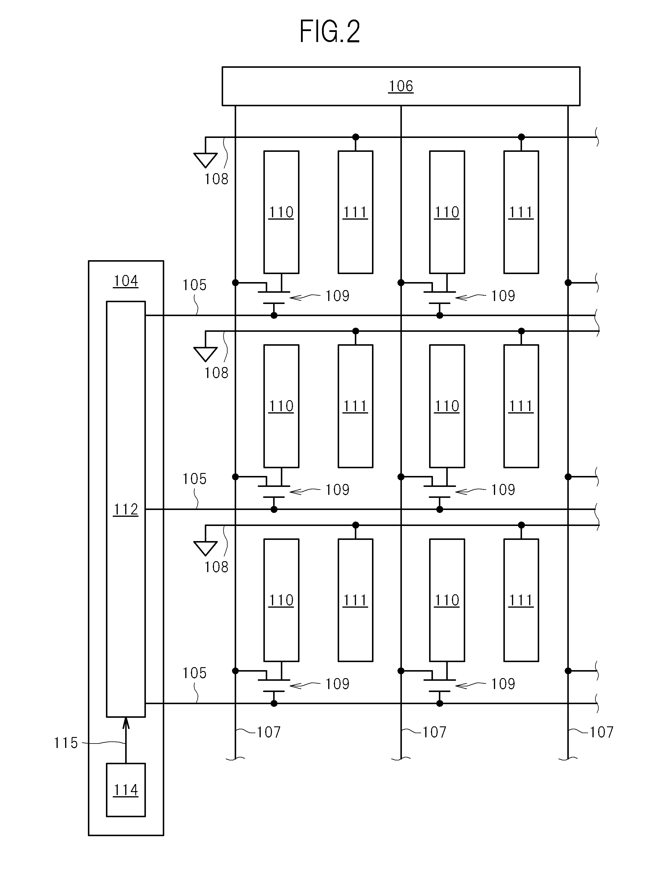 Gate signal line driving circuit and display device