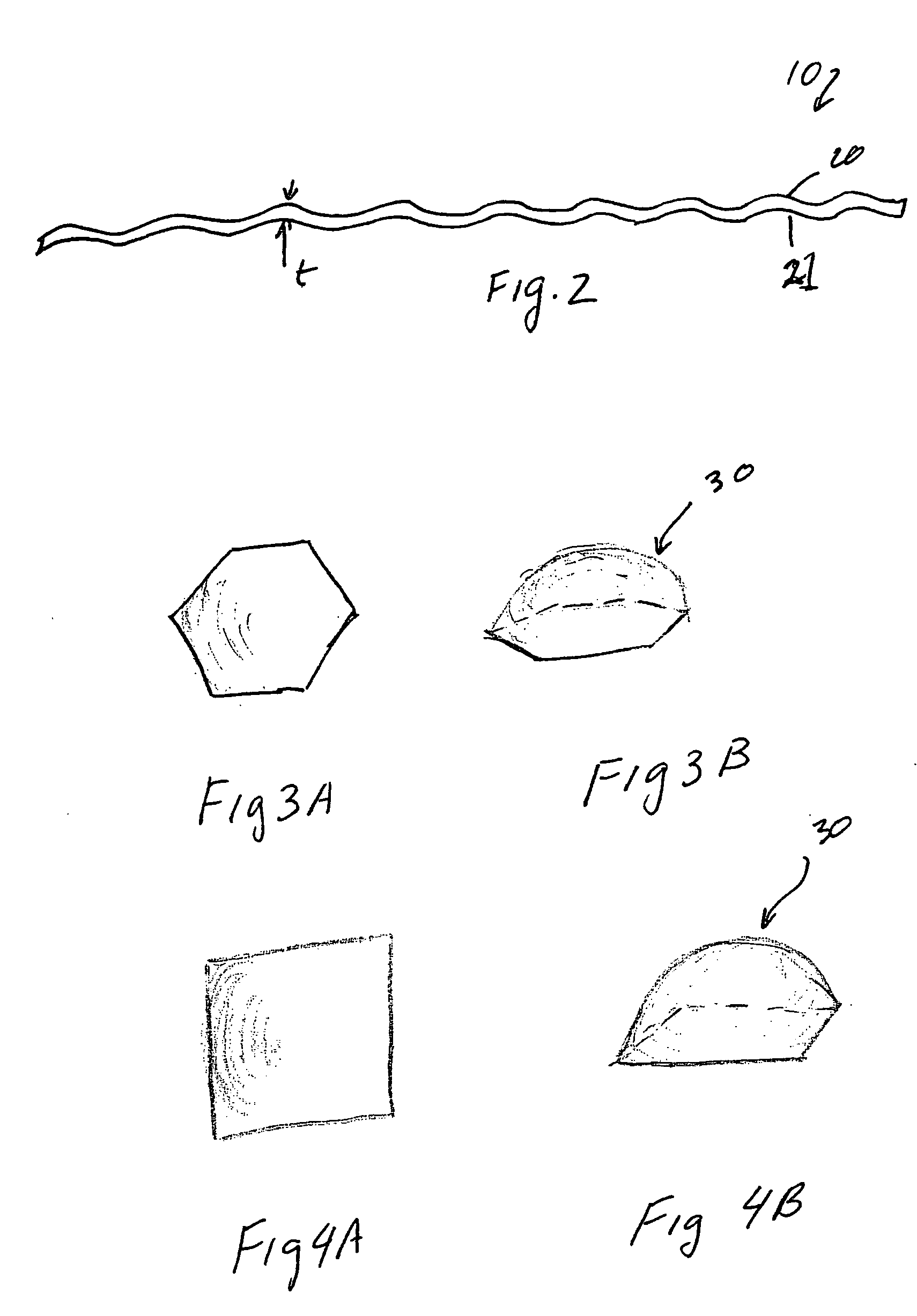 Electrolyte sheet with a corrugation pattern