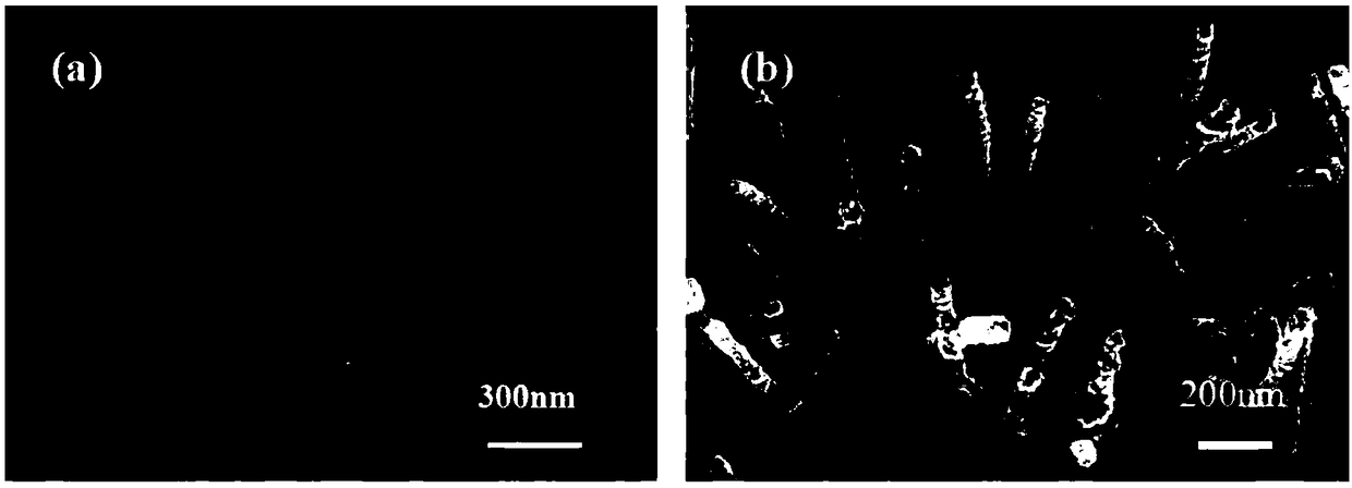 Preparation method of flexible supercapacitor electrode material applicable to carbon cloth base