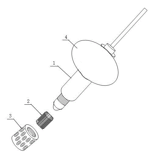 Protective device used for PH meter sensor