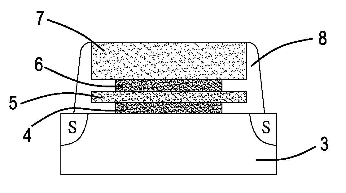 Process for fabricating non-volatile memory by tilt-angle ion implantation