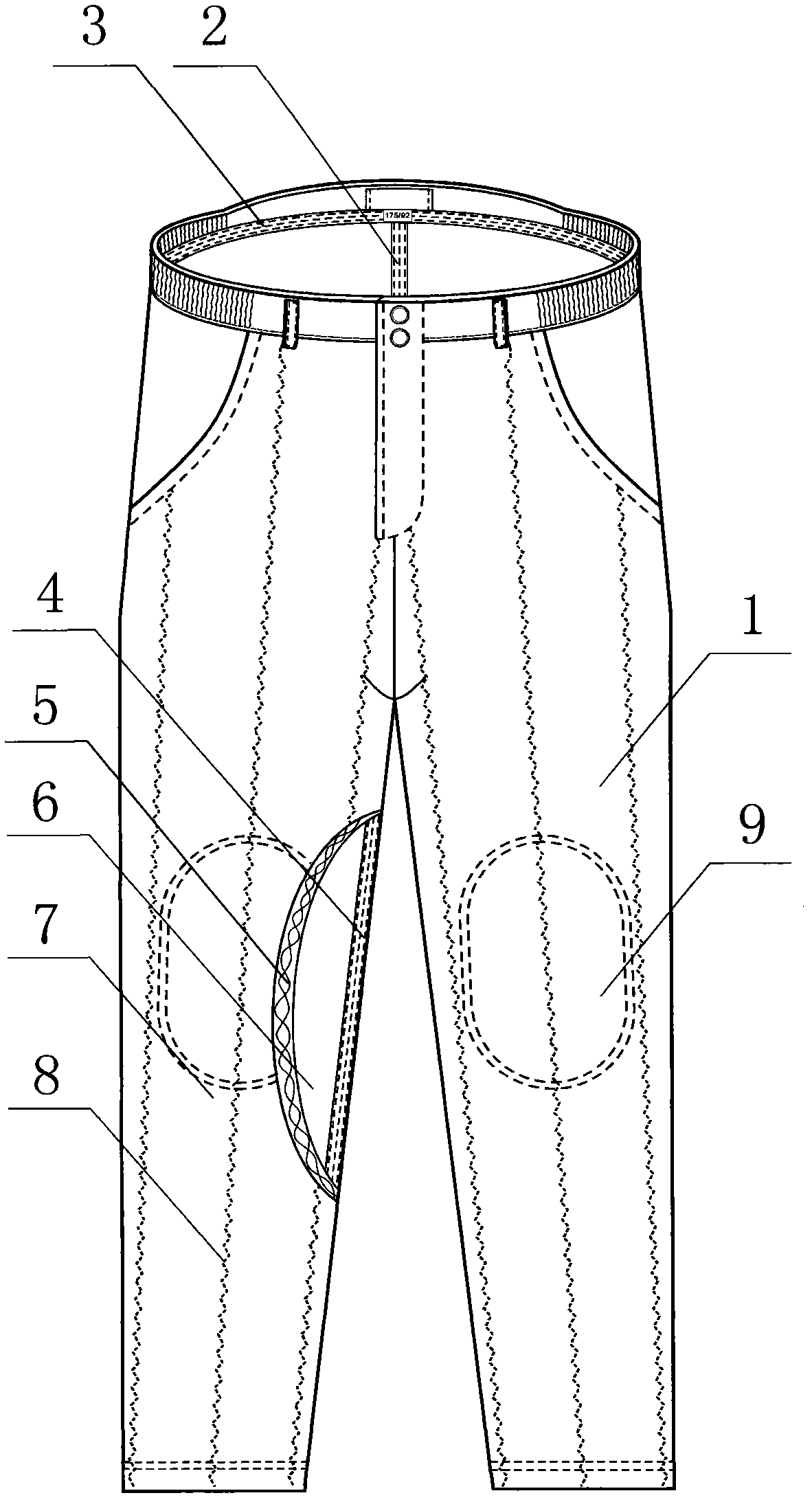 Camel hair and wool cold protective clothes and processing method thereof