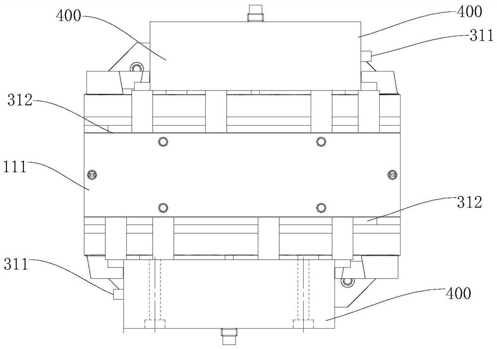 Planar hole machining system and control method thereof