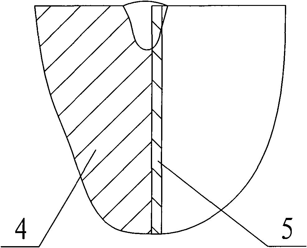 Seal welding method of titanium pipe and titanium tube plate of all-titanium condenser