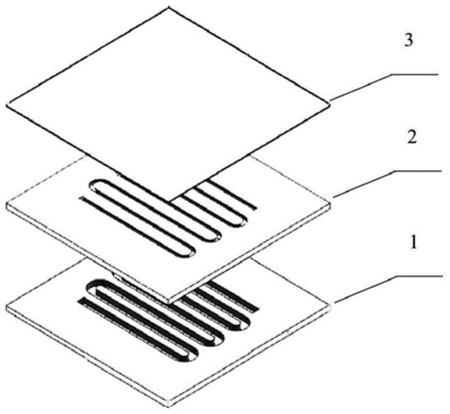 Fuel battery flow field plate