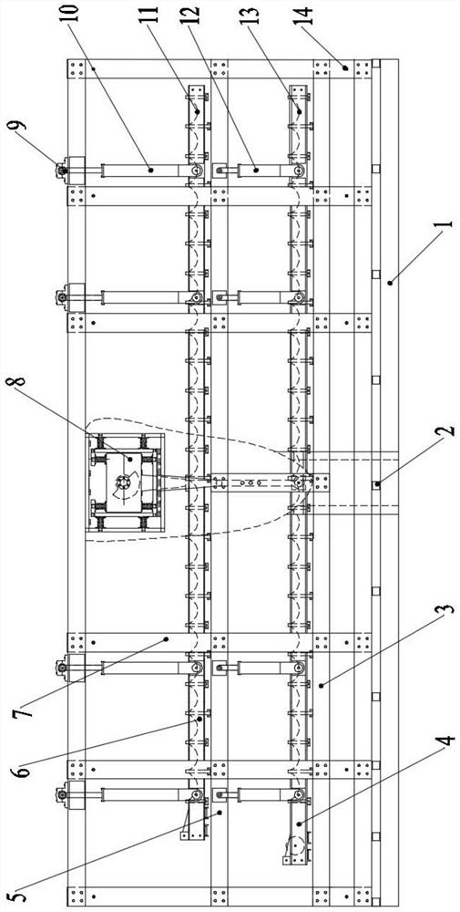 A high-efficiency double-layer multi-stage vibrating screen