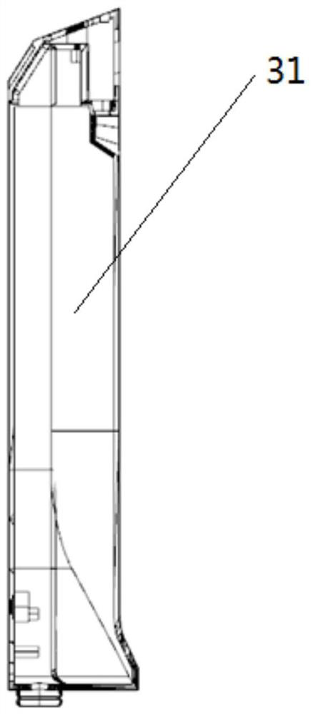 Cleaning device with water quality detection function and intelligent circulating self-cleaning method thereof