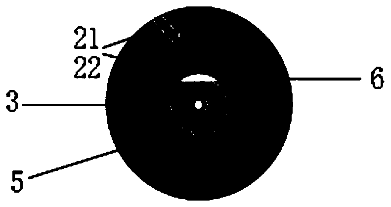 Optical fiber acoustic vibration sensor based on gold-plated vibration film and manufacturing method thereof