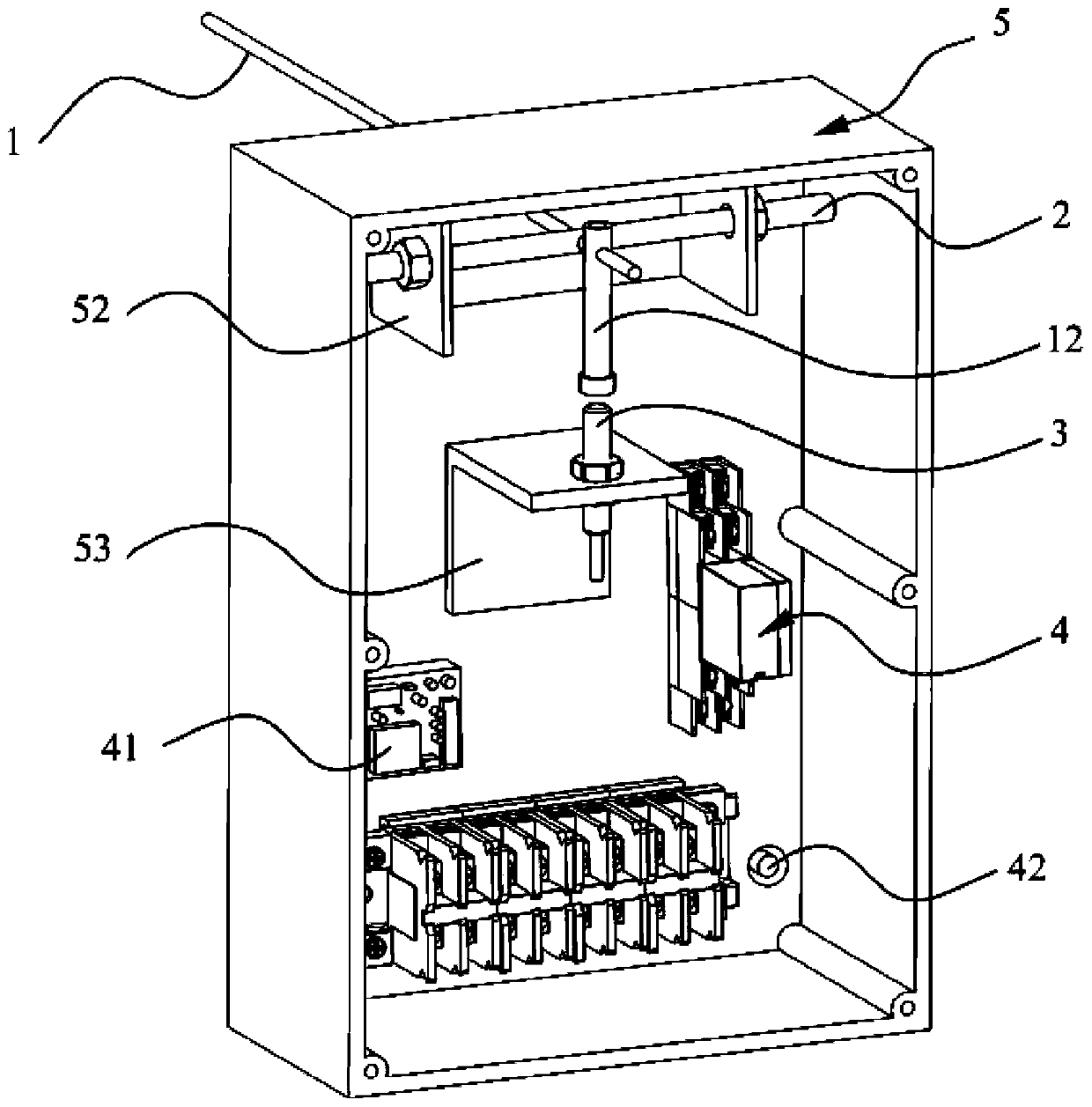 Material blockage detection device