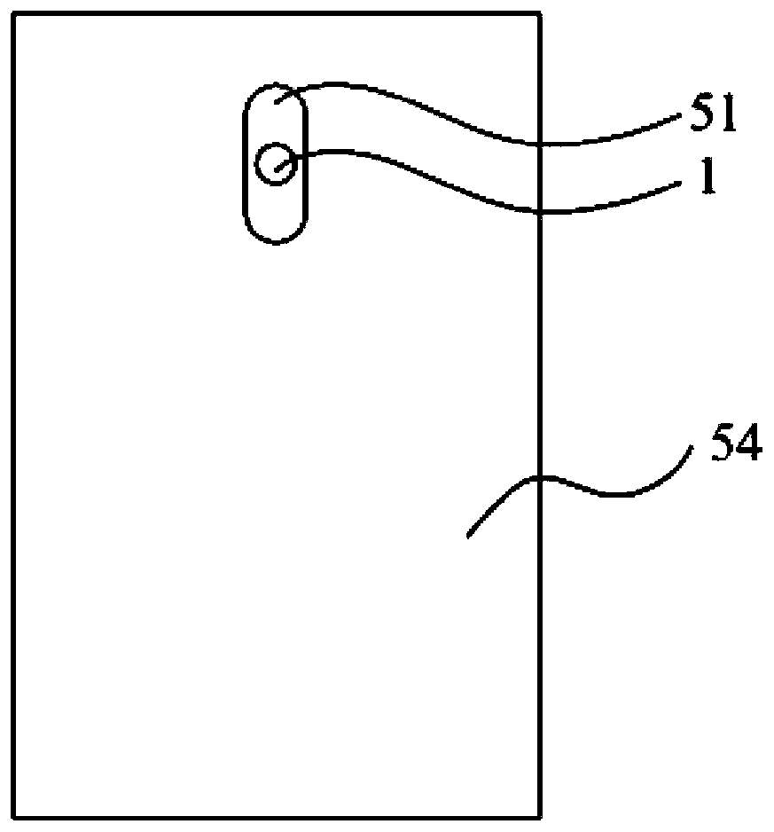 Material blockage detection device