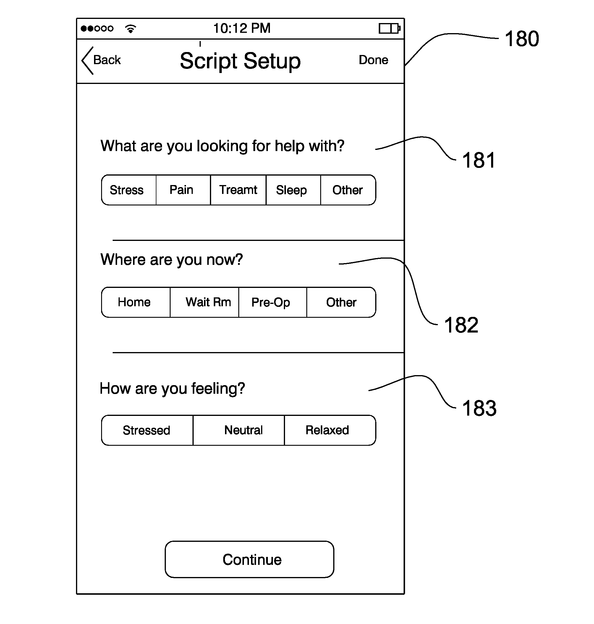 Self sedation and suggestion system