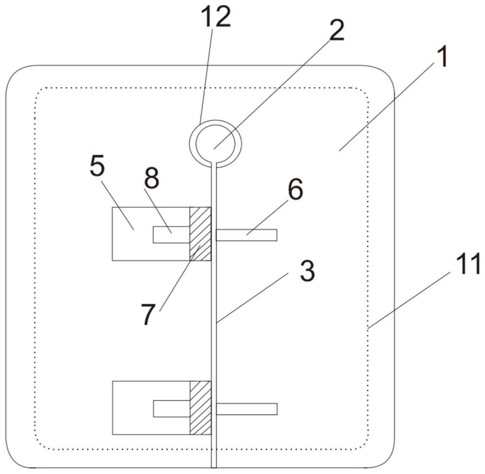 Anti-pressure fixing device for drainage tube