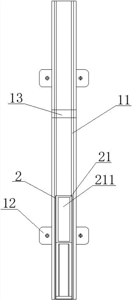 Bicycle vertically-parking device