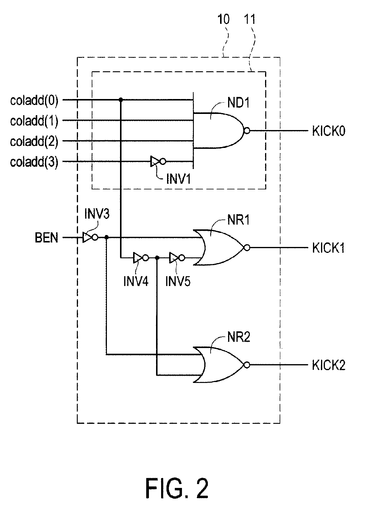 Non-volatile memory device, non-volatile memory system and control method for the non-volatile memory device