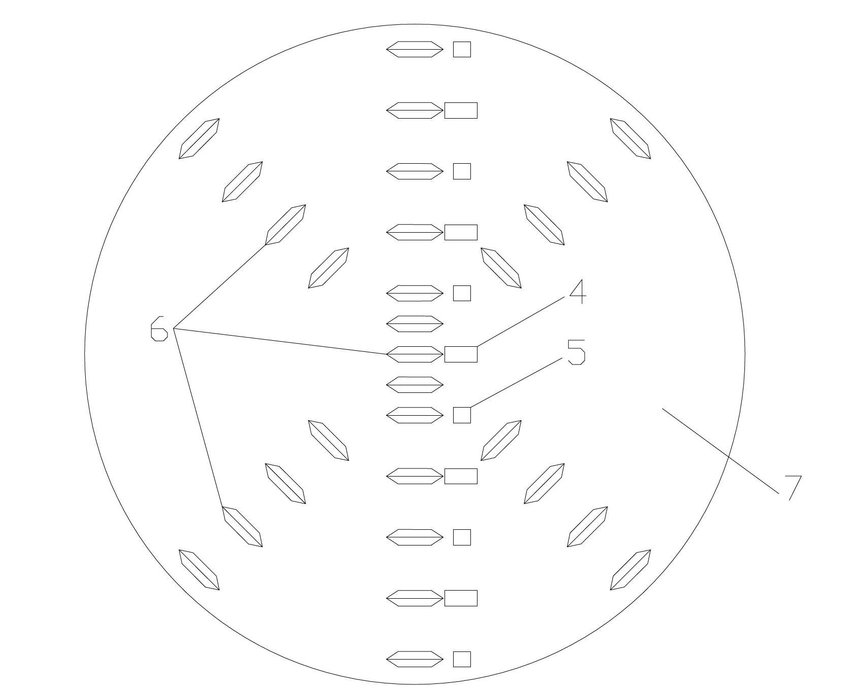 Device for forecasting geologies in advance during tunnel boring machine (TBM) construction by using shock signals and usage method