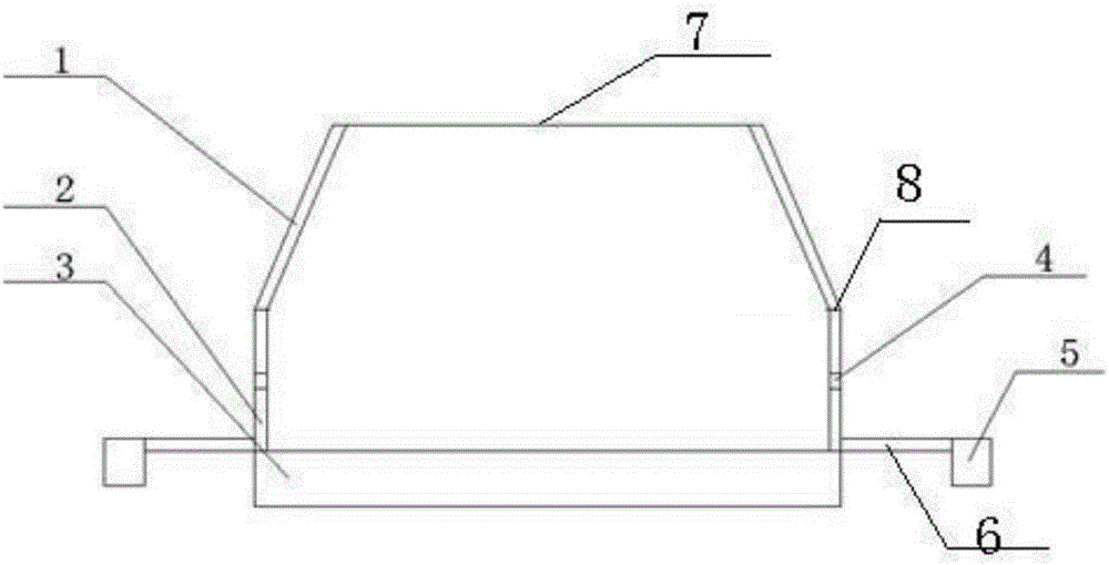 Use method for underwater friction stitch welding draining device