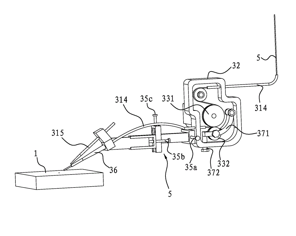 Laser cladding forming device and laser cladding forming method of metal part