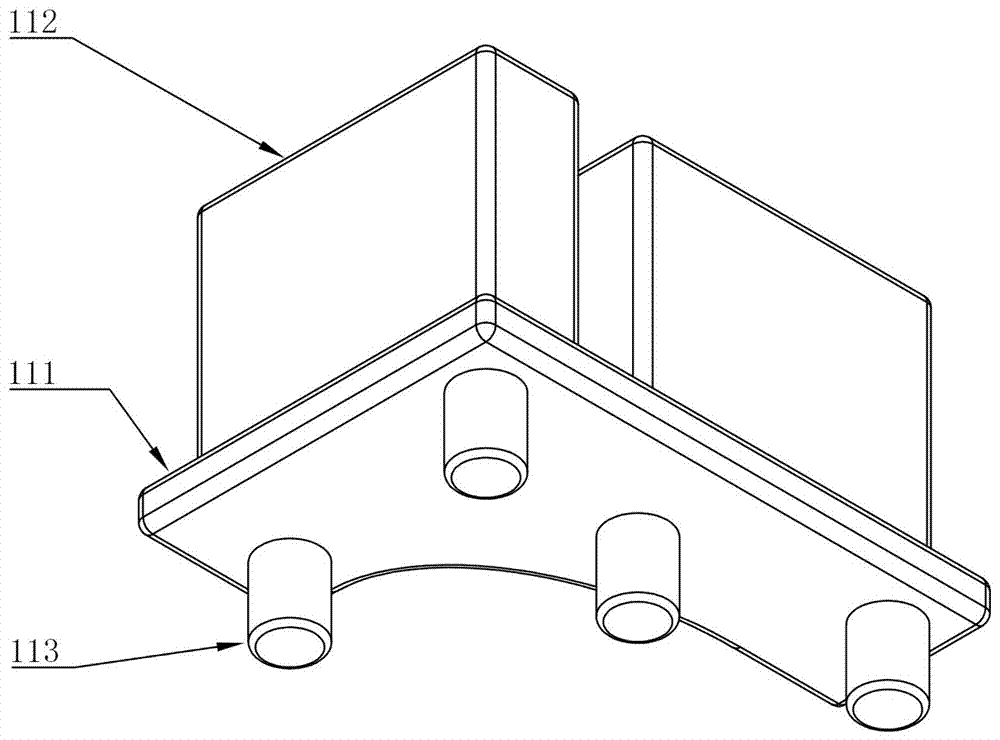 Packaging box connecting part and base and packaging box