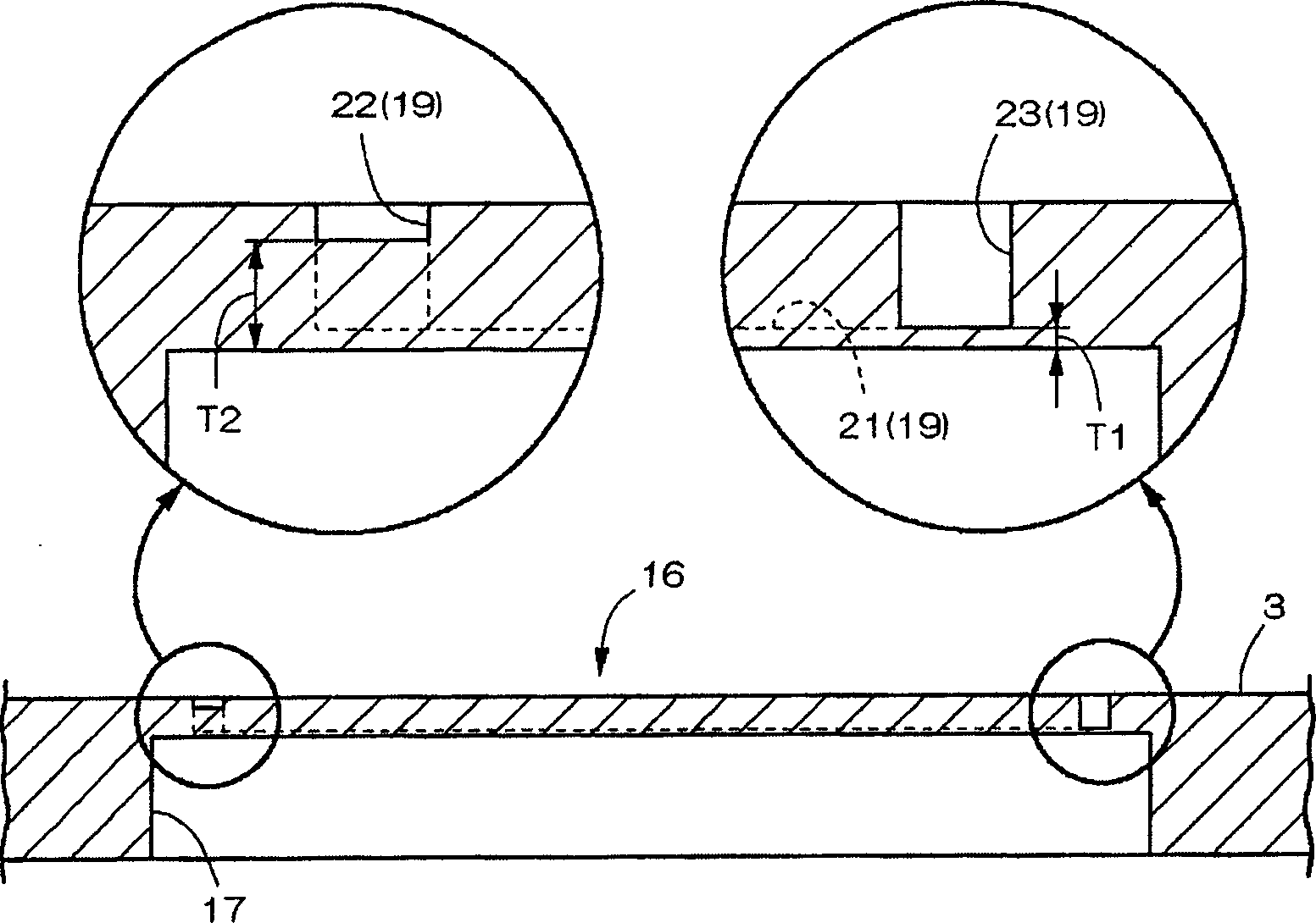 Closed square cell