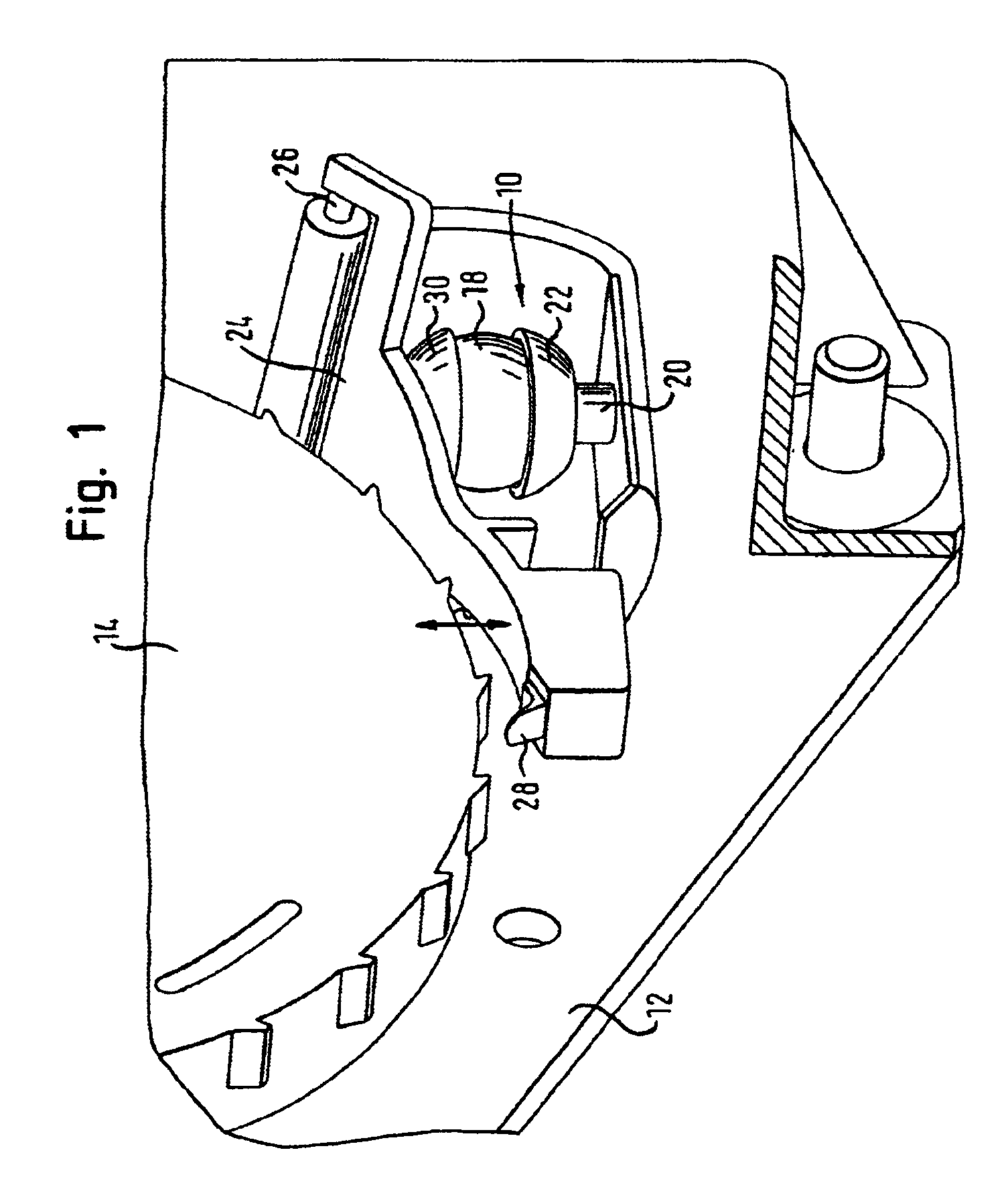 Sensor for a belt retractor