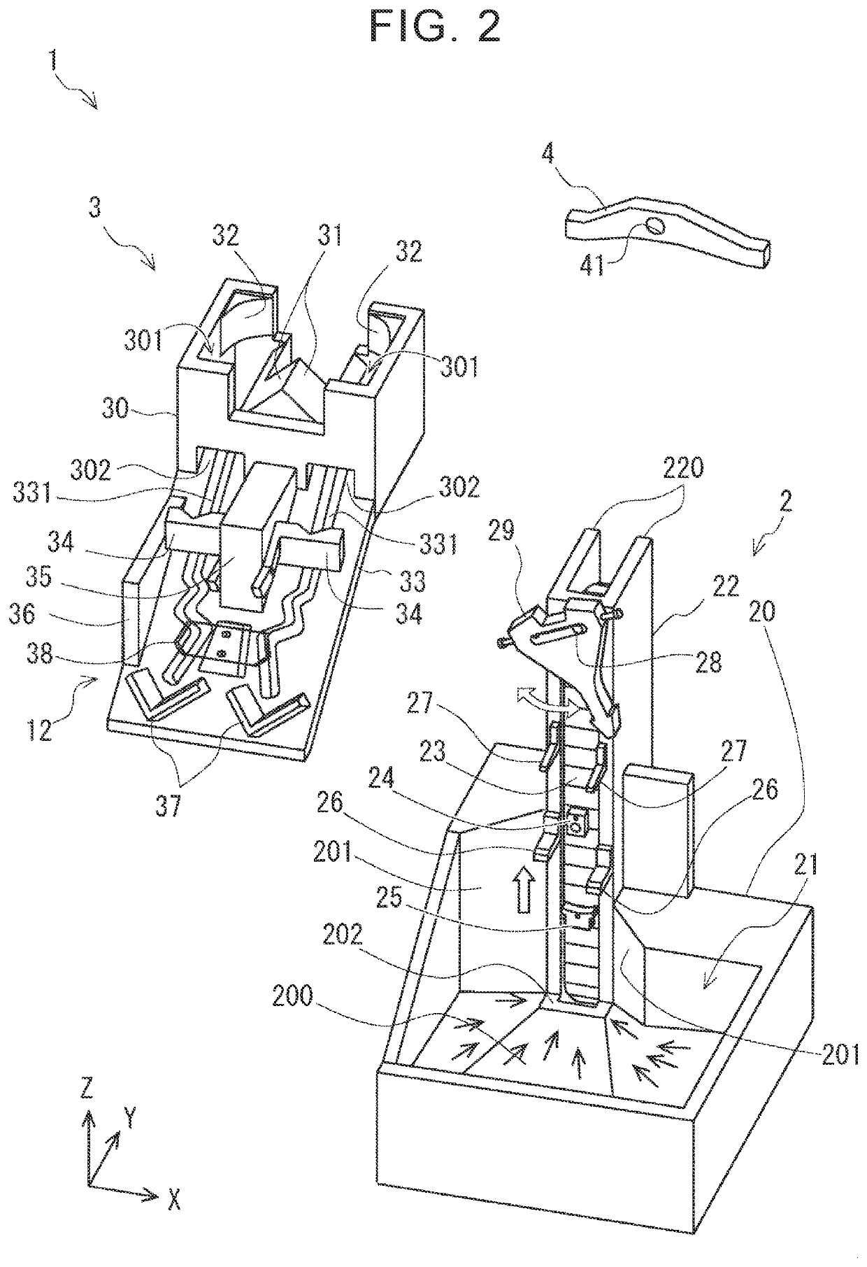 Bolt supply device