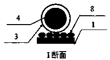 Direct measurement method of geogrid force based on fiber bragg grating technology