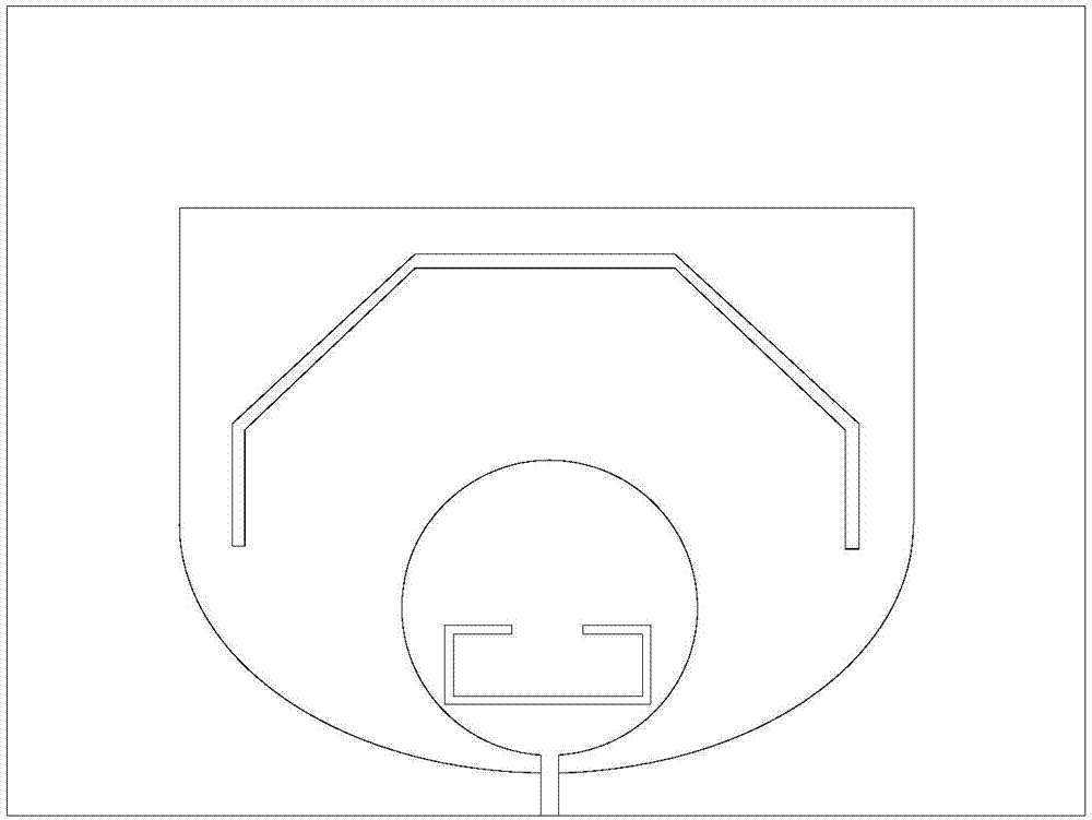 Difference coplanar waveguide UWB (Ultra Wide Band) wide slot trapped wave antenna with high attenuation band characteristic