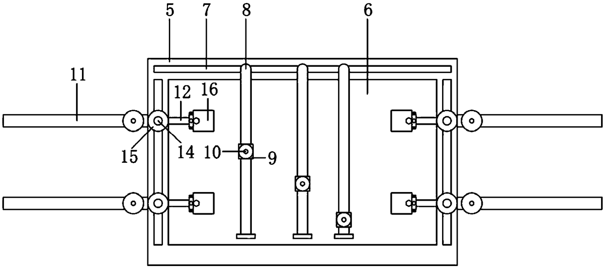 A clamping adjusting device of a circuit board