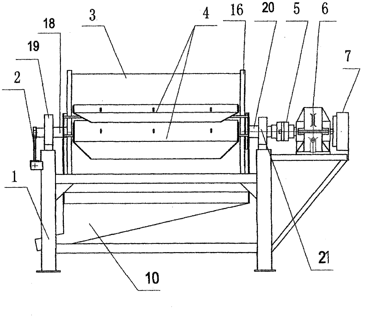 Permanent-magnet magnetic dehydrator