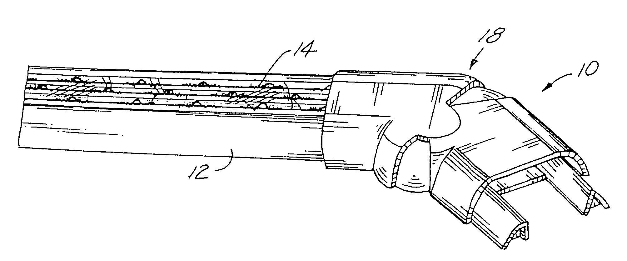 Channel light system with pivotable connector