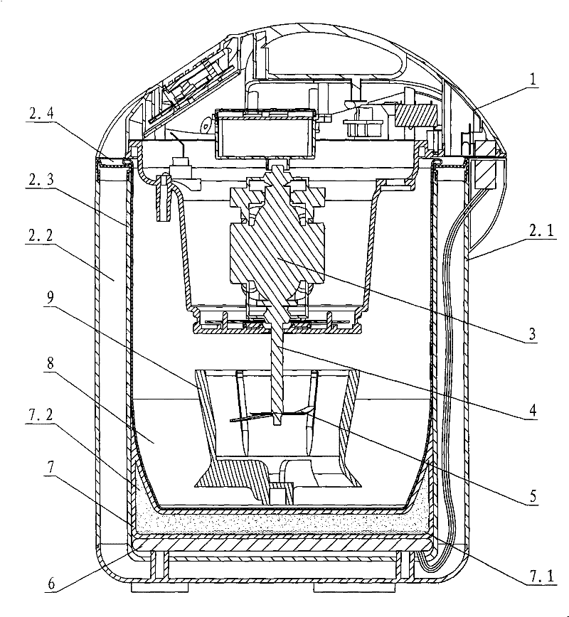 Soya-bean milk making device