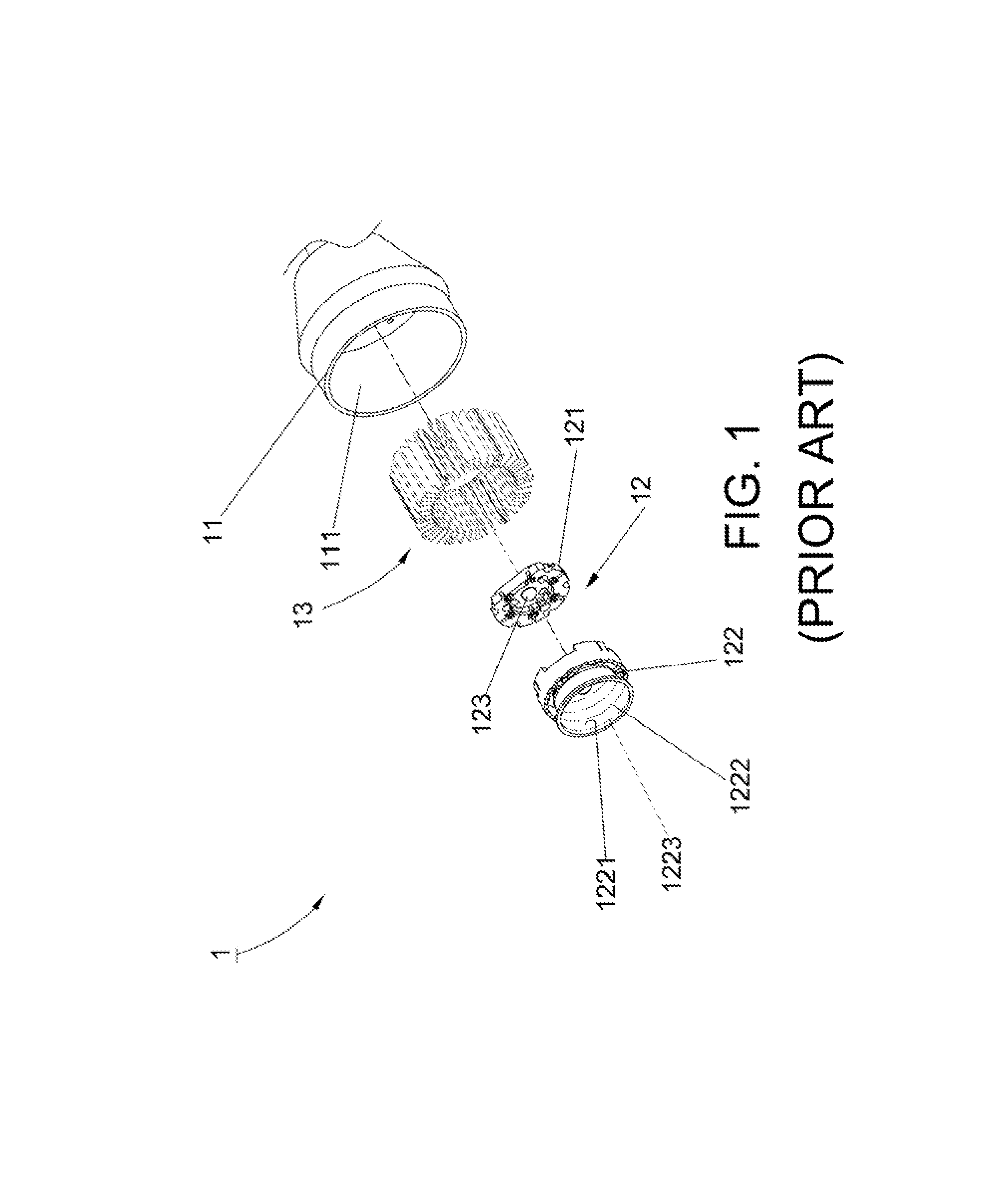 LED lamp capable of increasing light saturation