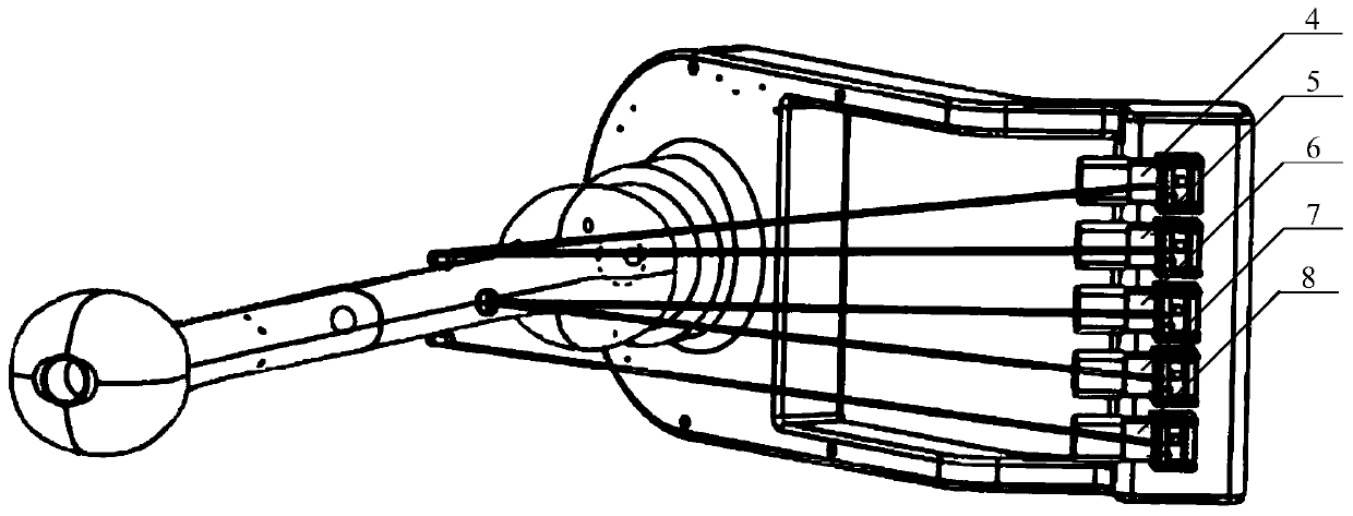 A rope-based humanoid shoulder joint system