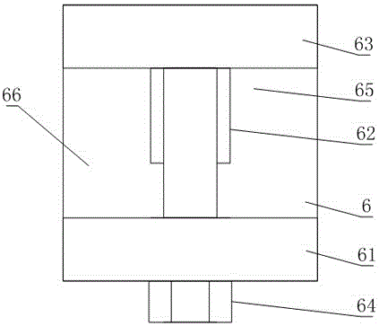 Photovoltaic plate installing rack convenient to install