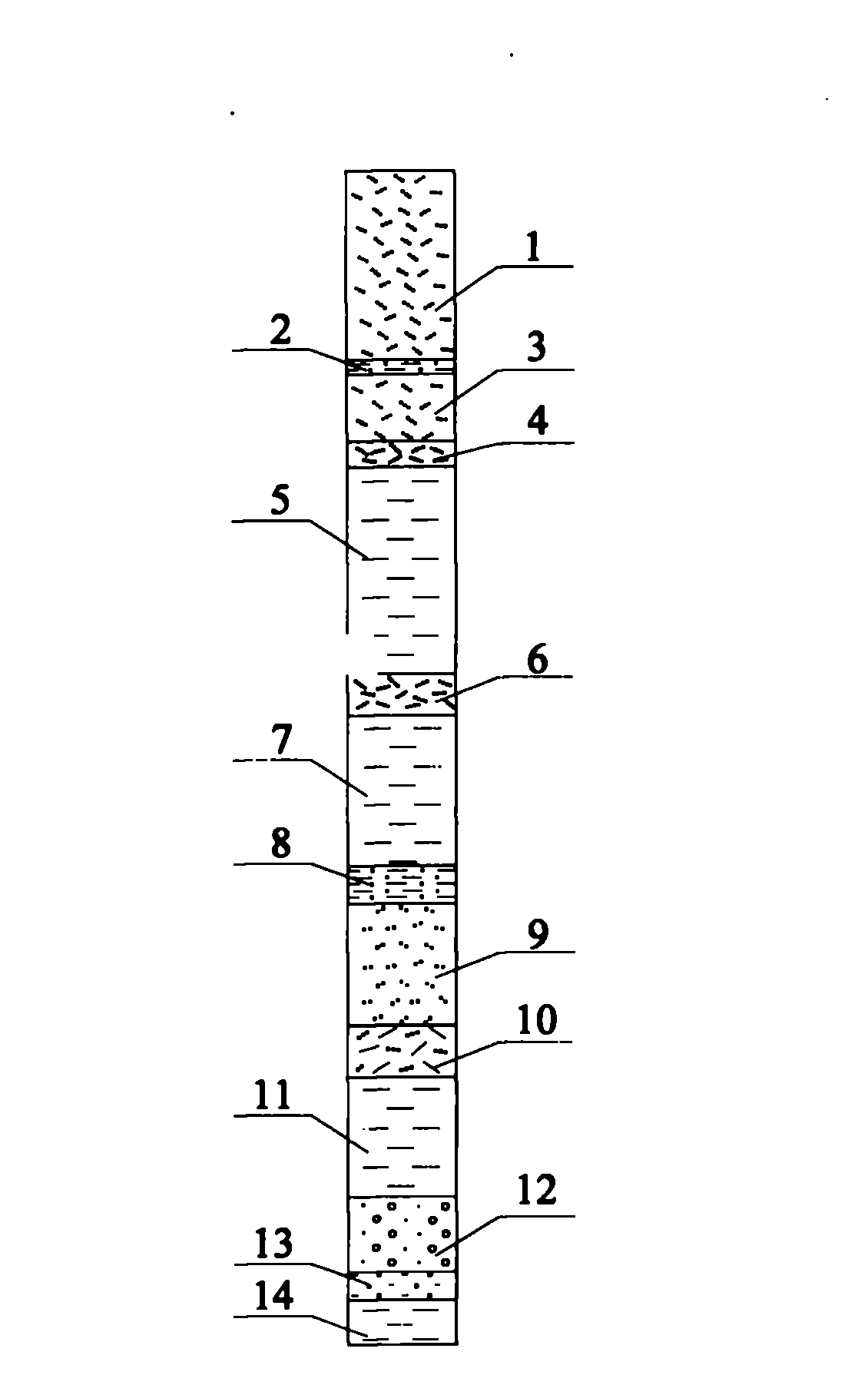 Dividing method based on quaternary system unconsolidated formation sub-layer deposition combining structural model