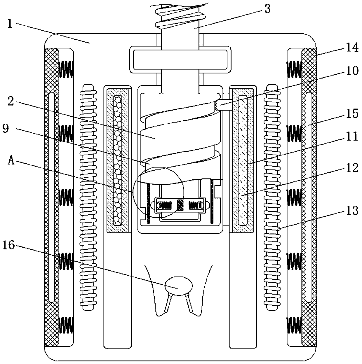 Electromagnetically controlled anti-leakage water storage gate for sewage