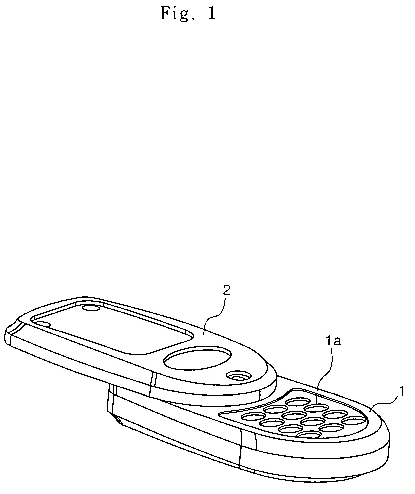 Apparatus for opening and closing cover of cellular phone