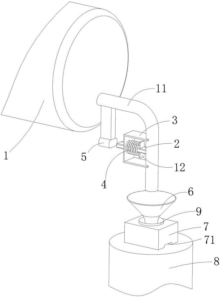 A liquid filling device