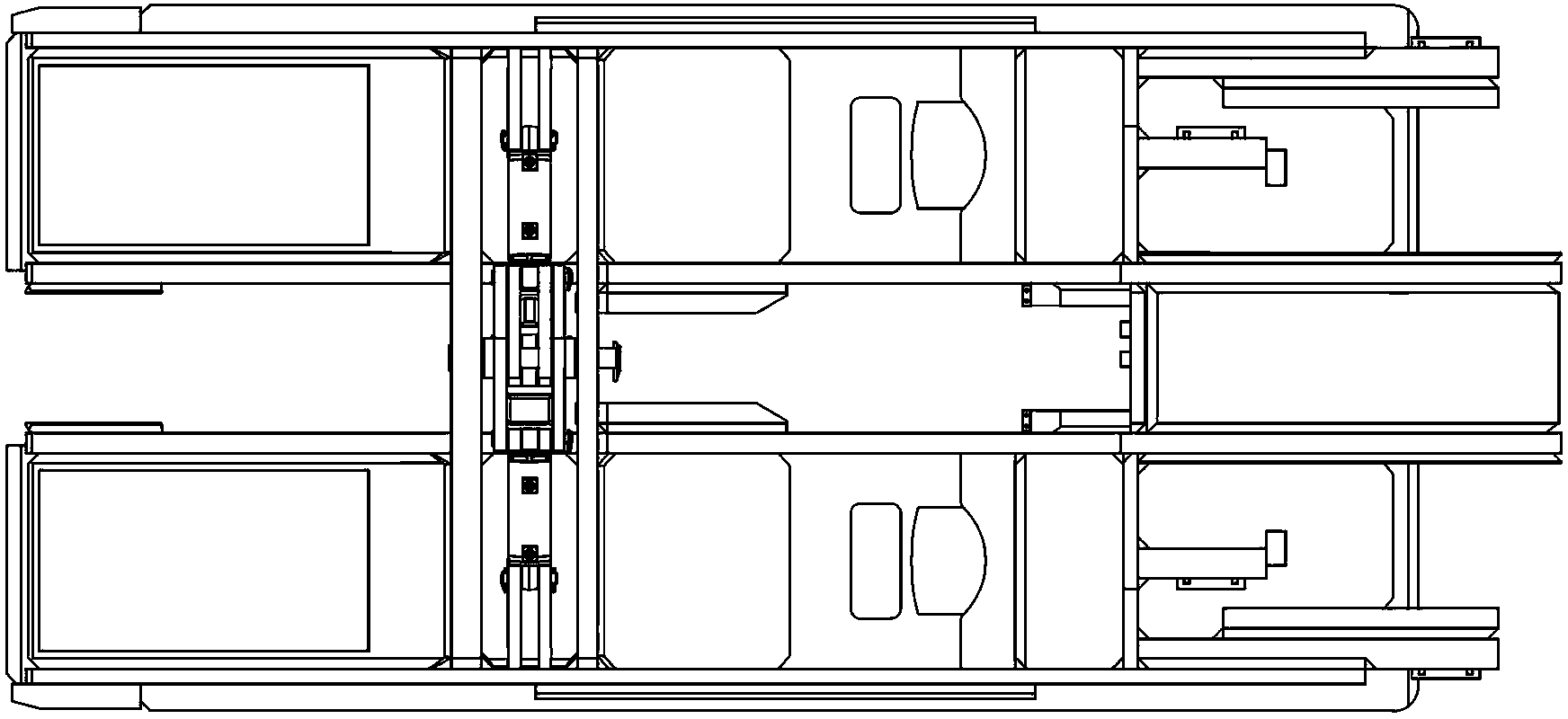 Bottom lifting mechanism for hydraulic bracket of thin coal bed